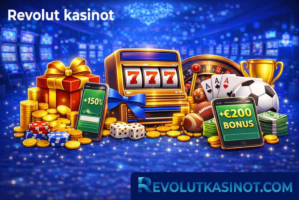 Revolut kasinot listattuna